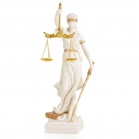 Veronese Themis Figurine, 32 cm (71832AC)  White