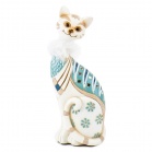 Statuettes Статуэтка Белая кошка (24 см) Белый Statuettes Статуэтка Белая кошка (24 см) Белый