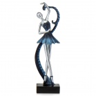Statuettes Статуетка Грація балерини (33см) Сіро-синій Statuettes Статуетка Грація балерини (33см) Сіро-синій