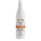 Yellow Repair shampoo for damaged hair Bond Complex & Cacao Butter Reparative Shampoo 500ml
