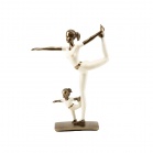 Statuettes Figurine Mom with a child on yoga (25.5 cm) Bronze Statuettes Figurine Mom with a child on yoga (25.5 cm) Bronze