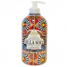Nesti Dante Liquid soap Amalfi Garden with lemon and white flowers scent Liquid Soap Villa Sole Chinotto di Amalfi 500ml