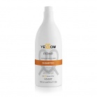 Yellow Repair shampoo for damaged hair Bond Complex & Cacao Butter Reparative Shampoo 1000ml