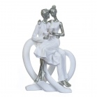 Statuettes Figurine Lovers in white 24.5 White Statuettes Figurine Lovers in white 24.5 White