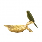 Statuettes Figurine Parrot Jaco (14 cm) Gold Statuettes Figurine Parrot Jaco (14 cm) Gold