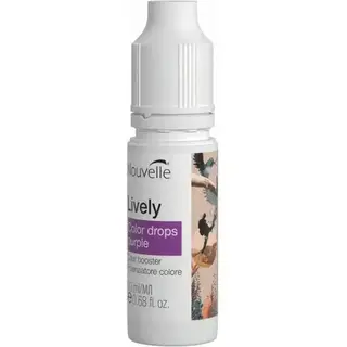Nouvelle Цветной пигмент для волос Lively Color Drops 20мл,Фиолетовый Nouvelle Цветной пигмент для волос Lively Color Drops 20мл,Фиолетовый