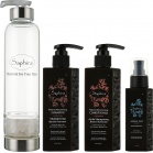Saphira Набор для увлажнения волос минеральный для волос Hydration (shm/250ml + cond/250ml + ser/30ml + acc) 30мл