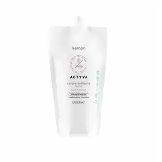 Kemon Mask for shine and color brightness (refill) Маска для блеска и яркости цвета Kemon Actyva Colore Brillante Mask рефил 500ml Kemon Mask for shine and color brightness (refill) Маска для блеска и яркости цвета Kemon Actyva Colore Brillante Mask рефил 500ml