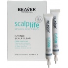 Beaver professional Peeling for scalp and hair Scalplife Botanical Therapy Intense Scalp Clear 12x8ml