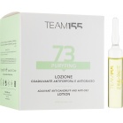 Team 155 Ampoules normalizing the functioning of the sebaceous glands and against dandruff Puryfing 73 Lotion 12x10ml