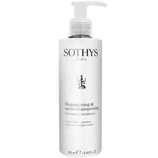 Sothys 2 in 1 Shampoo and Conditioner with Lemon and Petitgrain Shampoo Conditioner Lemon & Petitgrain Escape 250ml