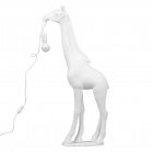 Statuettes Лампа Белый жираф (99 см) Белый Statuettes Лампа Белый жираф (99 см) Белый