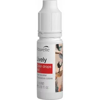 Nouvelle Цветной пигмент для волос Lively Color Drops Красный,20мл Nouvelle Цветной пигмент для волос Lively Color Drops Красный,20мл