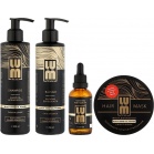Lum Professional hair care set Set (shm/250ml + h/balm/250ml + h/mask/200ml + hair/coc/50ml)