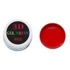 Nails Molekula 3D Gel Paste - 3D Gel Paste Nails Molekula Deluxe line (Red)