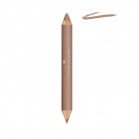 LR health & beauty Двосторонній олівець для брів Colours Eyebrow Double Pencil Кокосовый крем