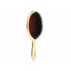 Janeke Hairbrush with natural wild boar bristles (medium)  Gold
