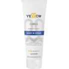Yellow Cream for curly hair with thermal protection Curls Leave-In Cream 250ml Yellow Cream for curly hair with thermal protection Curls Leave-In Cream 250ml