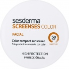 Sesderma Сонцезахисний тональний крем, коричневий Screen Ses Compact SPF 50 Brown 10 г