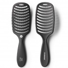HH Simonsen Широкий продувной браш Air Brush Black Черный