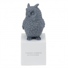 Statuettes Figurine Owl (25 cm) Gray Statuettes Figurine Owl (25 cm) Gray