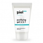 Piel Cosmetics Очищаючий гель для вмивання проблемної шкіри Purifying Gel Cleaner 4 in 1 150 мл Piel Cosmetics Очищаючий гель для вмивання проблемної шкіри Purifying Gel Cleaner 4 in 1 150 мл