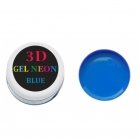 Nails Molekula 3D Gel Paste - 3D Gel Paste Nails Molekula Deluxe line (Blue)
