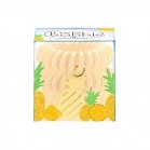 Invisibobble Набор резинок для волос, 3 шт с подвеской Шарм Ананас Pineappeal Original tutti frutti & 1 charm Желтый