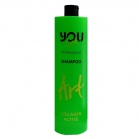 You Look Шампунь для пошкодженого волосся з колагеном Art Collagen Active Shampoo 1000 мл