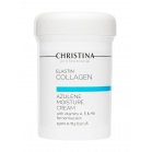 Christina Увлажняющий крем c витаминами А, Е и гиалуроновой кислотой Elastin Collagen Azulene Moisture Cream with Vitamins A, E & HA for normal skin 250мл