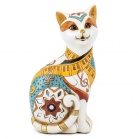Statuettes Figurine Ethno cat (25 cm)  White