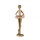 Statuettes Figurine Performance of a ballerina (28 cm) Gold Statuettes Figurine Performance of a ballerina (28 cm) Gold
