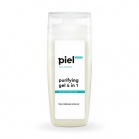 Piel Cosmetics Очищаючий гель для вмивання проблемної шкіри Purifying Gel Cleaner 4 in 1 200 мл Piel Cosmetics Очищаючий гель для вмивання проблемної шкіри Purifying Gel Cleaner 4 in 1 200 мл