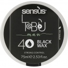 Sensus Черный воск для волос Tabu Black Wax 40 75мл