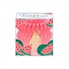 Invisibobble Набор резинок для волос, 3 шт с подвеской Шарм Арбуз What a melon Original tutti frutti & 1 charm Розовый