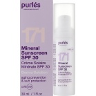 Purles Минеральный солнцезащитный крем SPF 30 Derma Solution 171 Mineral Sunscreen SPF 30 30мл