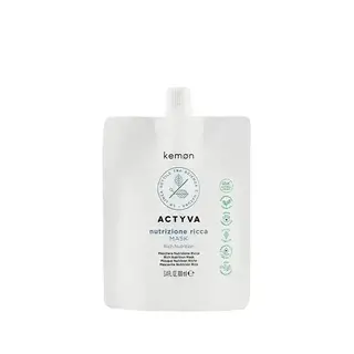 Kemon Nourishing mask for dry hair (refill) Actyva Nutrizione Ricca Mask 100ml Kemon Nourishing mask for dry hair (refill) Actyva Nutrizione Ricca Mask 100ml