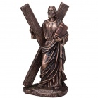 Veronese Статуэтка Апостол Андрей 22 см х 9 см 76020A4 Бронзовый Veronese Статуэтка Апостол Андрей 22 см х 9 см 76020A4 Бронзовый
